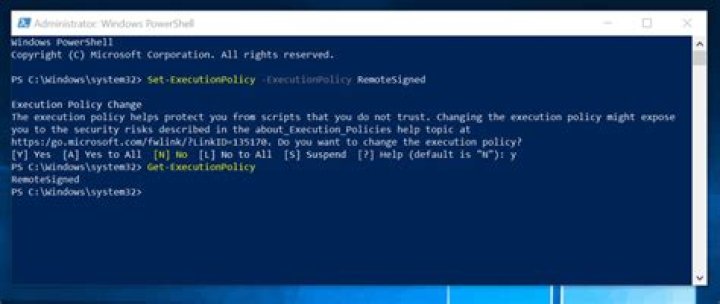 In Powershell, How to set execution policy for another non-admin user (as admin)?