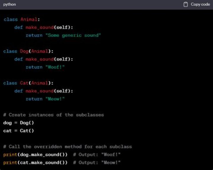 In Python, how do I indicate I'm overriding a method?