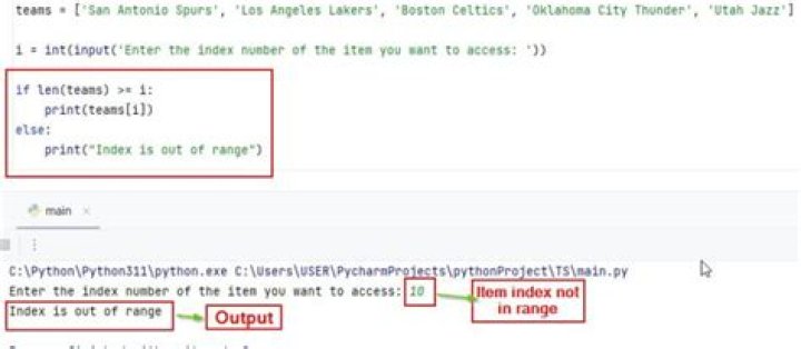 Index Error: list index out of range (Python) [duplicate]