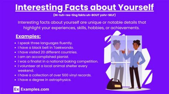 Information about yourself