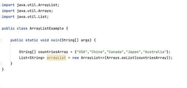 Initialize ArrayList with doubles