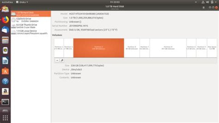 input/output error during read on /dev/sda/