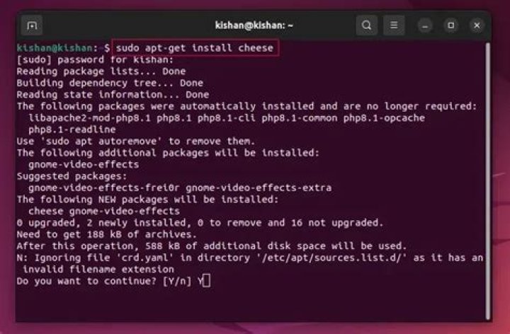 Install Cheese