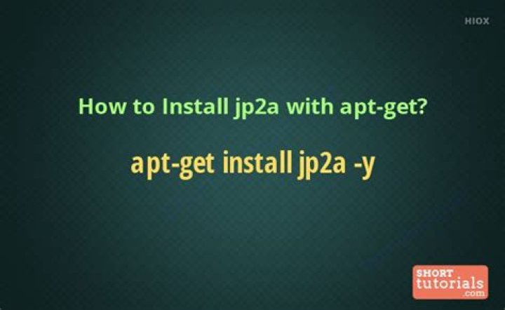 Install jp2a