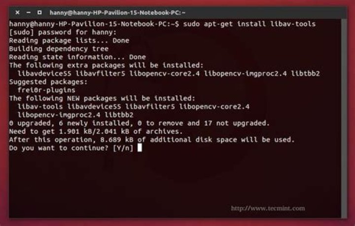 Install libav-tools
