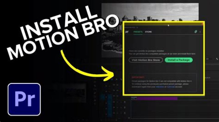 Install Motion