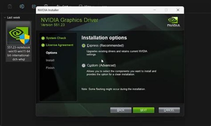 Install Nvidia driver instead of nouveau