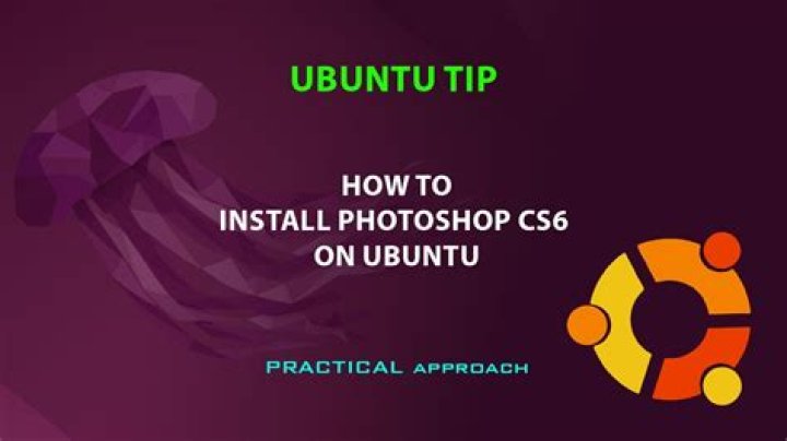 Install Photoshop in ubuntu