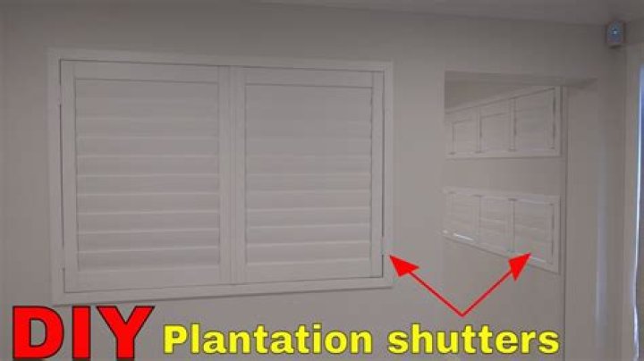 Install shutter