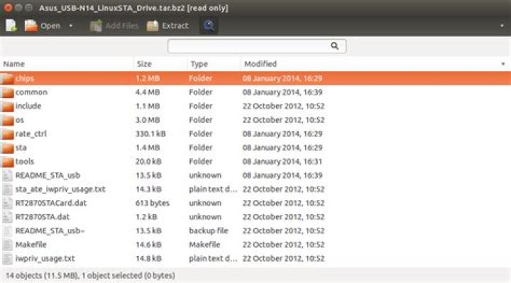 Installing an Asus usb-n14 adapter which comes with an install dvd including files for Linux