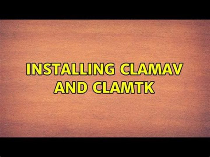 Installing ClamAV and ClamTk