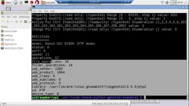 Installing gphoto2 to use the python binding not working