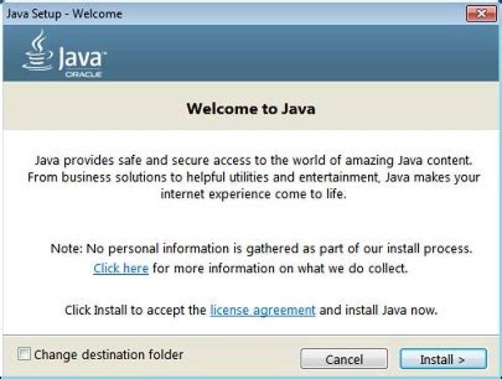 Installing Java Offline