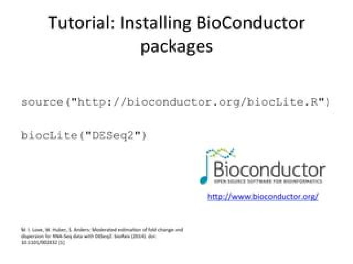 Installing packages using BiocConductor instead of BiocLite