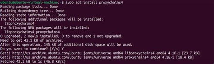 Installing proxychains. HELP NEEDED! [duplicate]