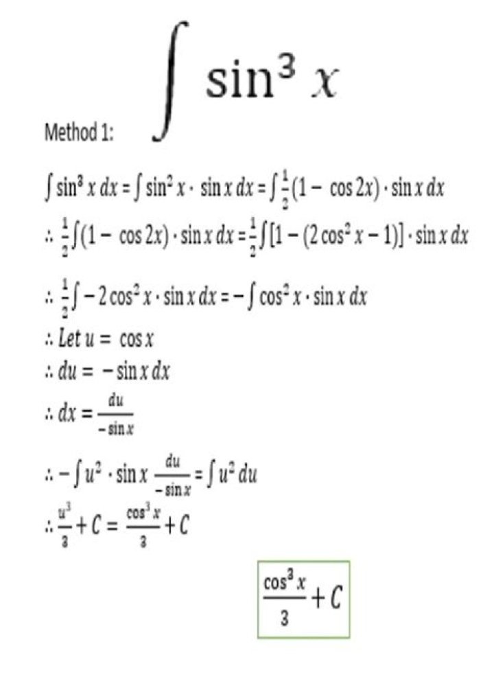 Integrating $e^{-3x}\sin(3x)$ by parts.