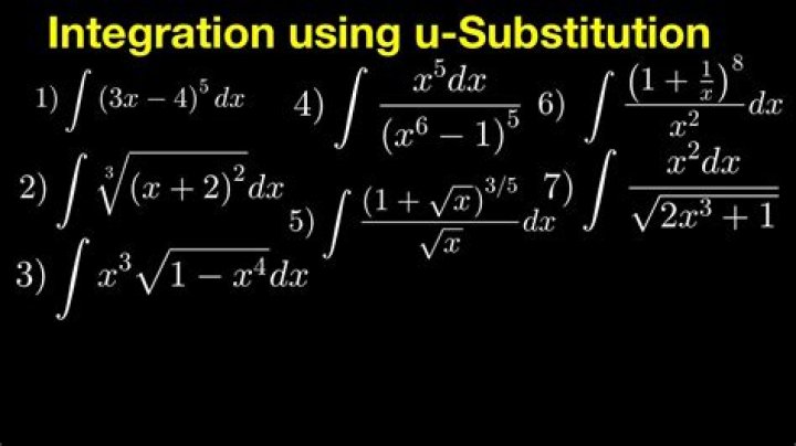 Integration: u-substitution and factoring out constants