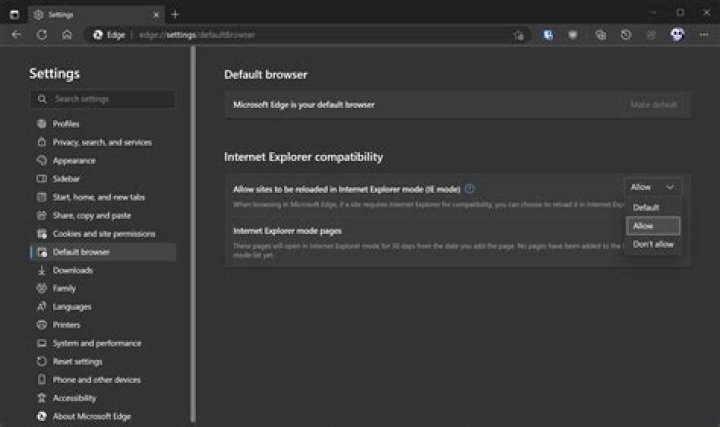 Internet Explorer Settings Through Registry