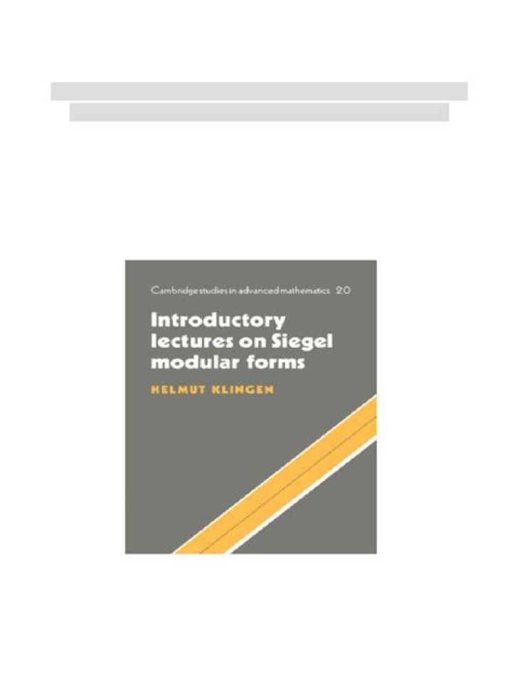 Introductive Book on Modular Forms
