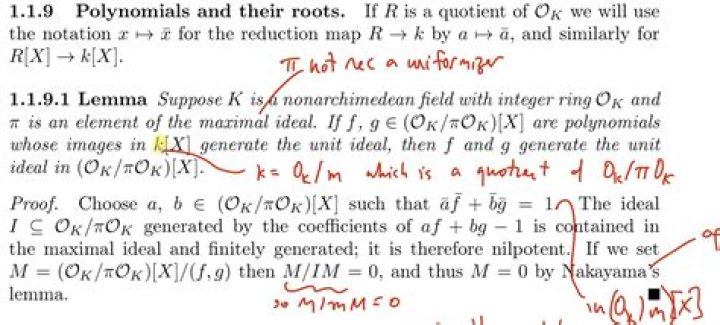 Intuitive explanation of Nakayama's Lemma