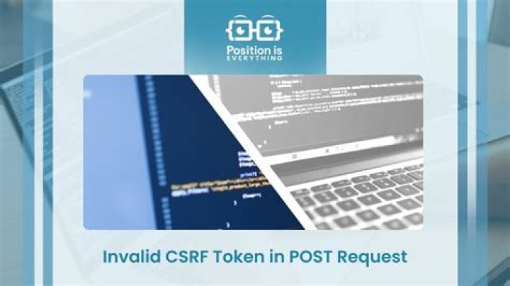 Invalid CSRF Token in POST request