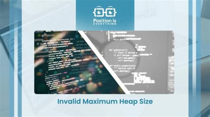 Invalid maximum heap size