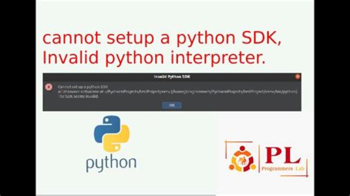 Invalid Python SDK Error while using python 3.4 on PyCharm