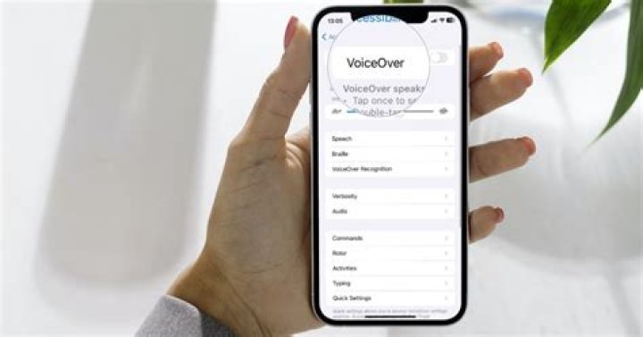 iOS Voiceover status
