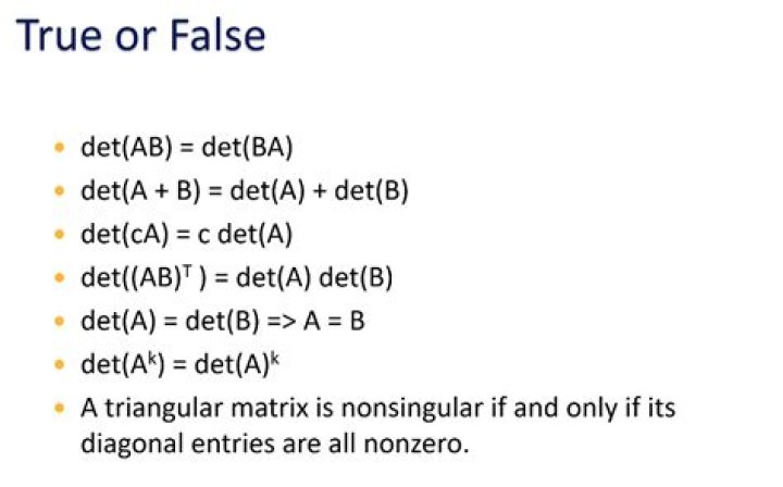 Is $\det(AB) =\det(BA)$ [closed]