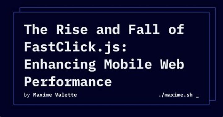Is fastclick js still needed?