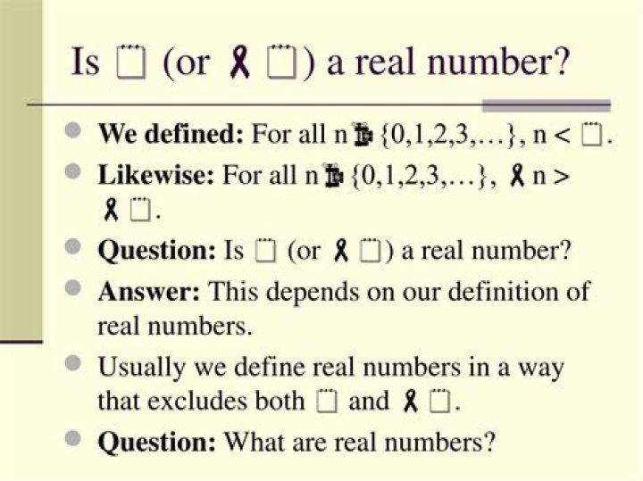 Is infinity a real number? [duplicate]