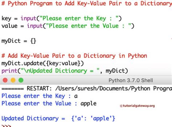 Is it possible to add <key, value> pair at the end of the dictionary in python