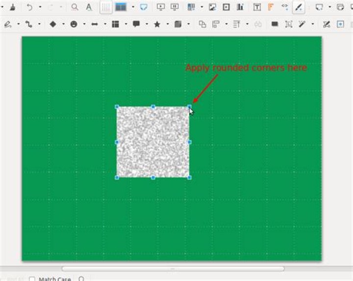 Is it possible to create rounded corners for an inserted image in LibreOffice Impress?
