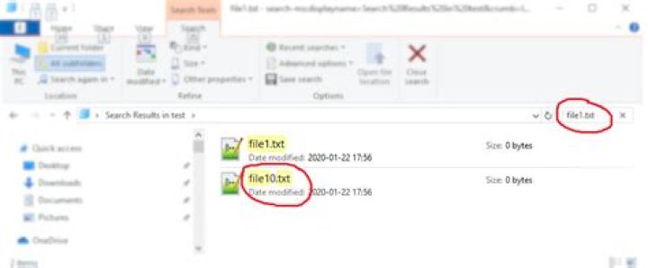 Is it possible to find files by wildcard and not substring in Windows Explorer?