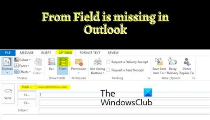 Is it possible to spoof the From: field in Outlook?