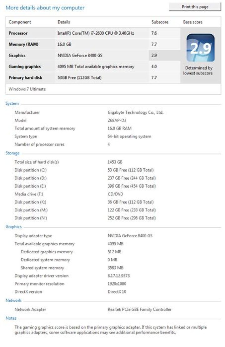 Is my Graphics Card slowing the entire system down?