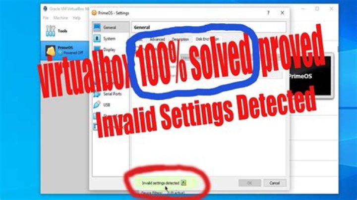 Is safe ignore the 'invalid settings detected' message in VirtualBox for RAM and CPU count?