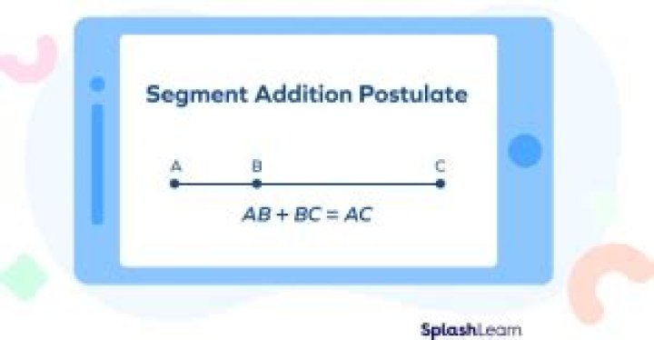 Is segment addition a postulate or a definition?