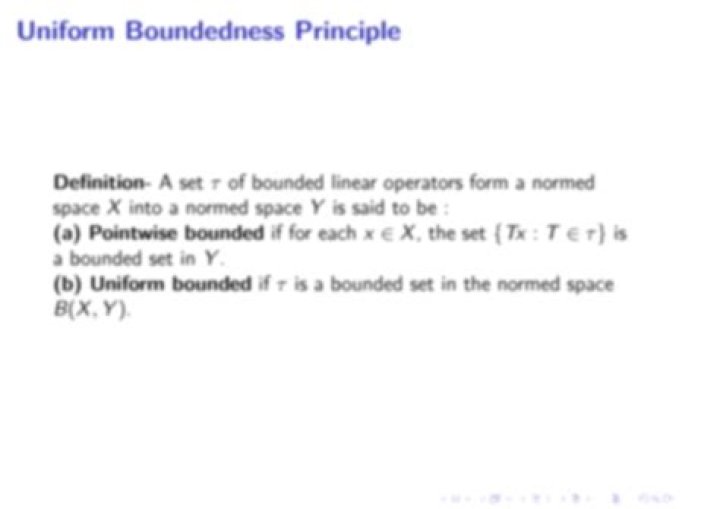 Is the uniform boundedness principle not trivially obvious?