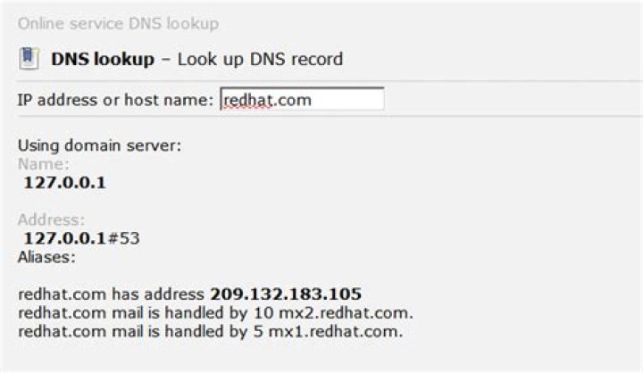 Is there a difference between a name server lookup and a domain name lookup?