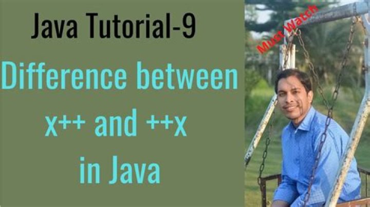 Is there a difference between x++ and ++x in java?