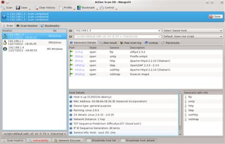 Is there a GUI version of nmap available?