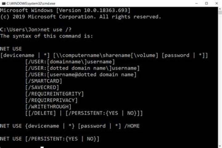 Is there a `net` view like command?