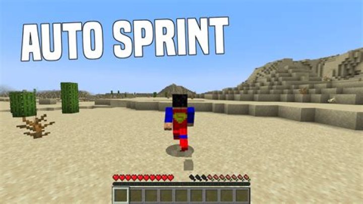 Is there a way for me to toggle sprinting in Minecraft 1.8.9?