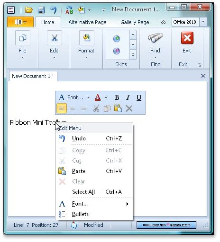Is there a way to customize this mini hovering toolbar?