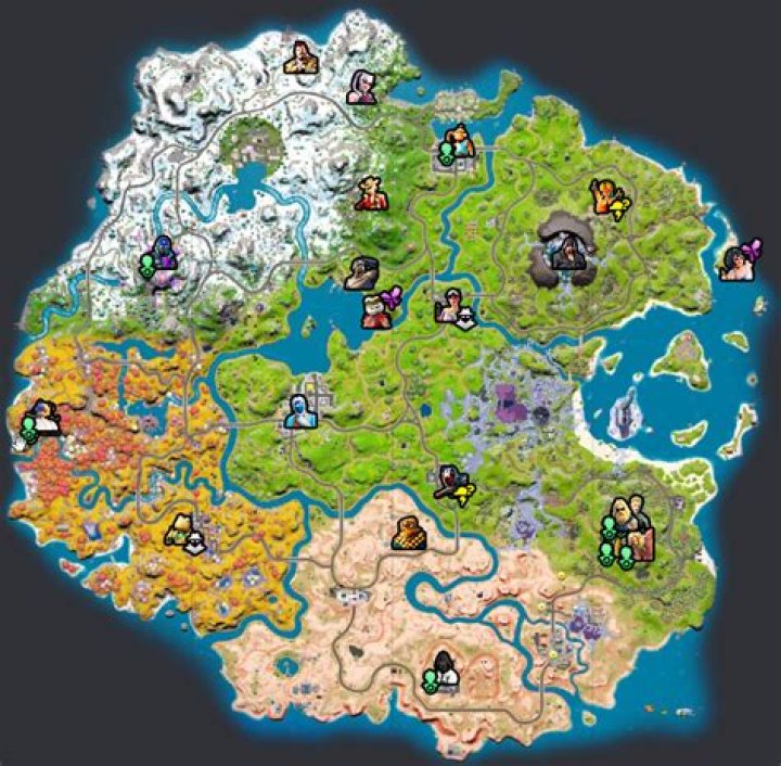 Is there a way to figure out where these places NPCs tell me to go are?
