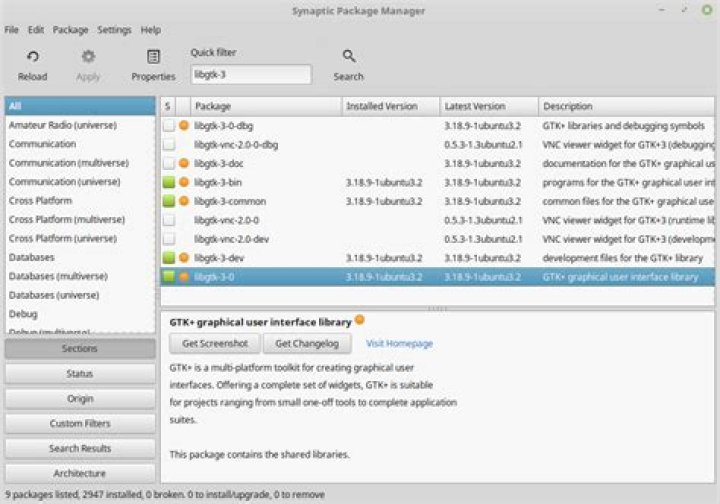 Is there a way to know which GTK version is installed using the command line?