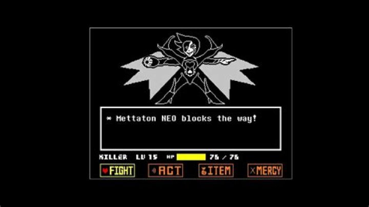 Is there a way to recover the undertale genocide route after fighting mettaton NEO