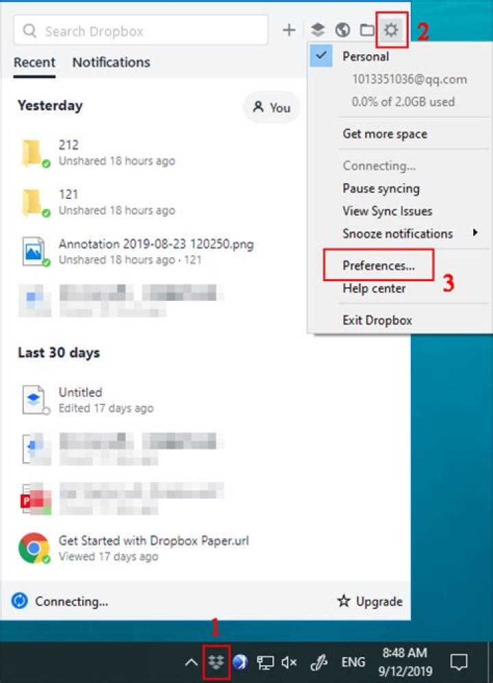 Is there a way to stop Dropbox from opening Firefox as its default when viewing the Dropbox webpage?