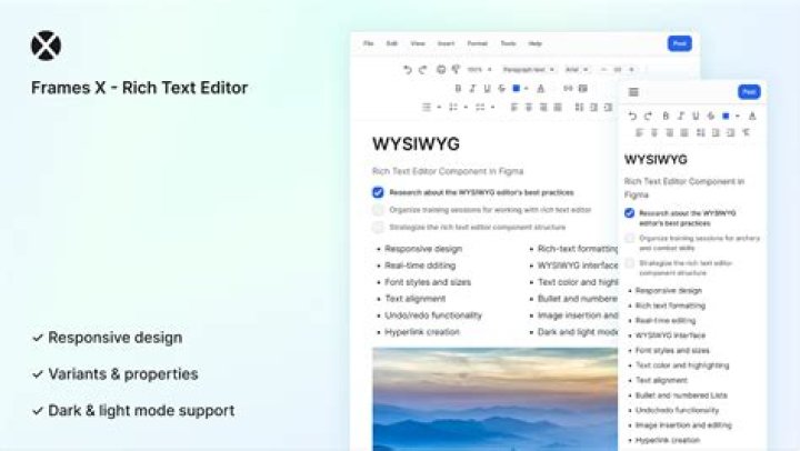 Is there a WYSIWYG text editor that can be used for both React Native and Web Browsers (Javascript)?